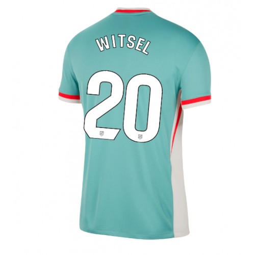 Fotbalové Dres Atletico Madrid Axel Witsel #20 Venkovní 2024-25 Krátký Rukáv